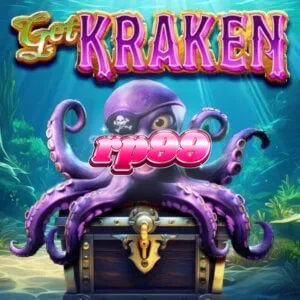 Tampilan visual slot Get Kraken dengan tema bawah laut dan Kraken sebagai simbol utama